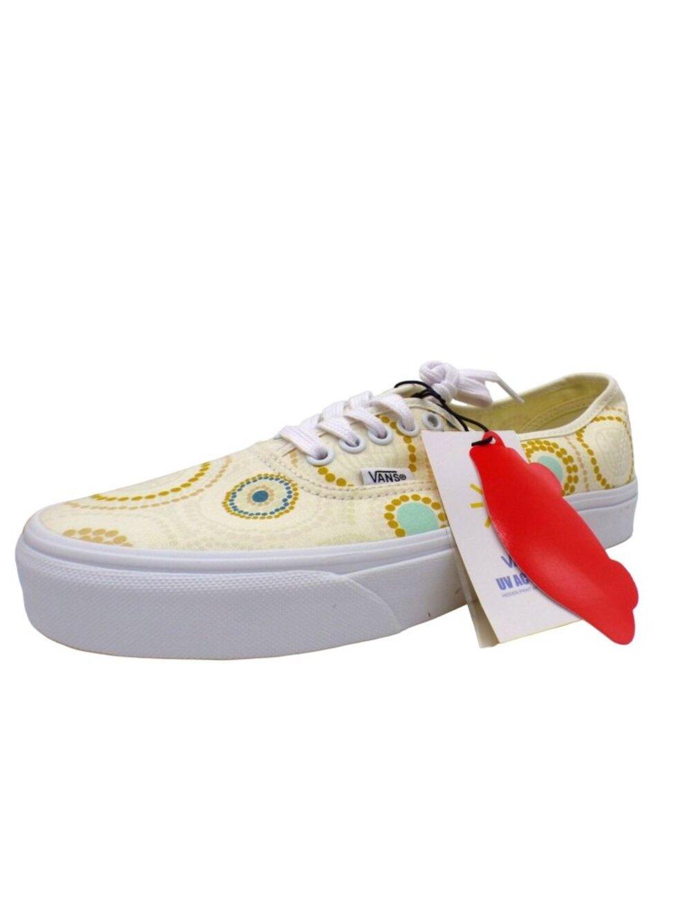 VANS Authntic Uv Ink Mosaic Low-top Unisex Sneakers, Men’s 7.5/ Women’s 9